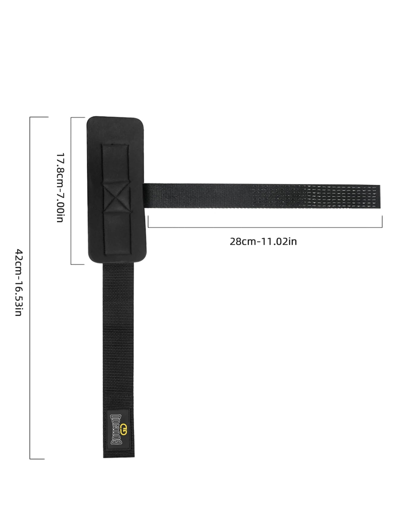 The Codex Weightlifting Straps with Wrist Bands Gym Grip for Powerlifting Strength Training Exercise Protection