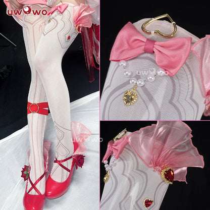 PRE SALE UWOWO Elysia Cosplay Game Honkai Impact 3: Elysia New Battlesuit "Hi♪ Love Elf" Cosplay Costume Halloween Costume