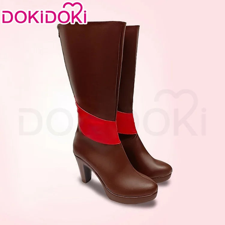 Alastor/Vox/Angel/Charlie Morningstar Cherri Bombb Shoes Cosplay Anime DokiDoki Alastor Charlie Cosplay Shoes Vox Angel Boots