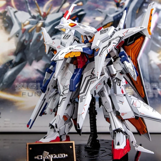 JUJIANG HG RX-105 XI RX-104FF Penelope 1/144 Scale Plastic Assembly Model Action Figure Toy for Hobbyists Collection