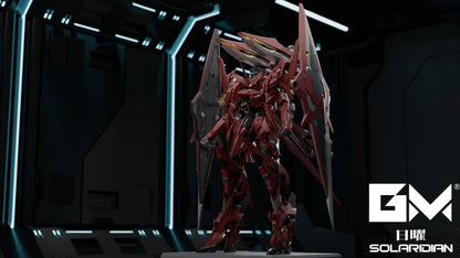 1/72 GM-GODOMO GM-001 Solaridian Series Pre-Assembled Alloy Skeleton Action Figure Detachable Parts Assembly Model Toy Boy Gifts