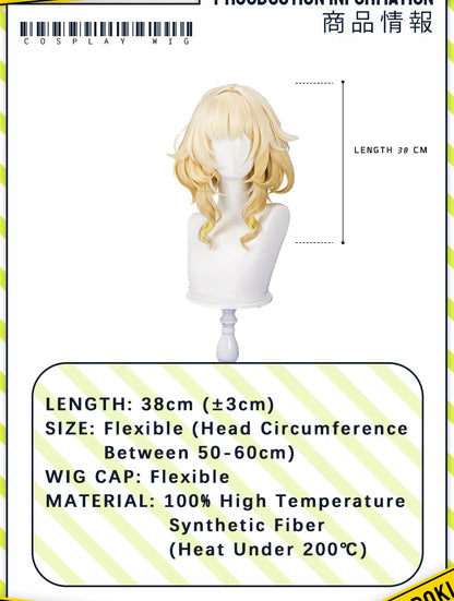 IN STOCK Aglaea Cosplay Costume Game Honkai: Star Rail DokiDoki-SR HSR Women Golden Gorgeous Dress Aglaea Halloween Wig