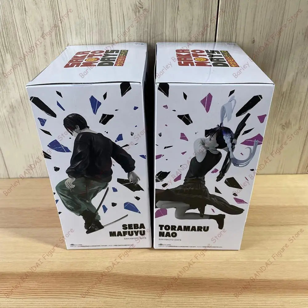Banpresto Sakamoto Days Seba Mafuyu Toramaru Nao 14-18cm PVC Model