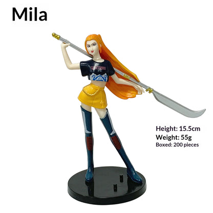 2026 Hot Anime Kpop Demon Hunters Figure Model Toy Cartoon Gaming Peripherals Desk Decoration Collection Figures Model Toy Gift