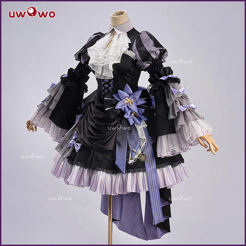 UWOWO Herta Cosplay Game Honkai Star Rail Fanart The Herta Lolita-Style Gown Cosplay Costume Halloween Costume