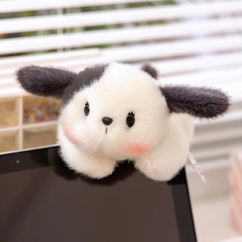 20cm Kawaii Furry Friend Stuffed Animal Dog Soft Toy Lying Puppy Panda Monkey Plushies Cute Wrist Support Plush Doll