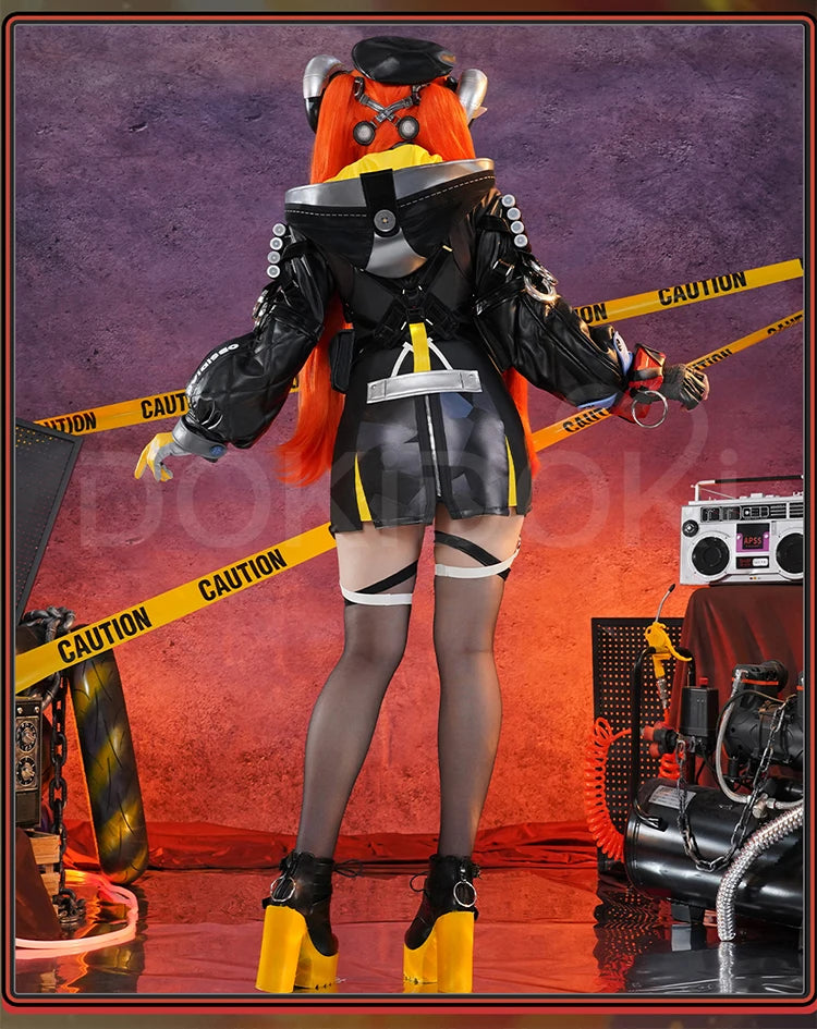 Orphie Cosplay Costume Game Zenless Zone Zero【S-2XL】DokiDoki-R Women Costume ZZZ Orphie Cosplay Suit Tail Halloween Plus Size