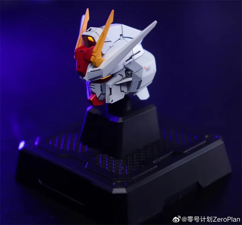 Bandai Zero Plan 4 in 1 Gundam Heads 1/100 ABS Model Kit