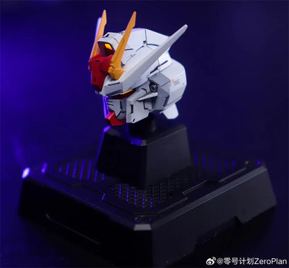 Bandai Zero Plan 4 in 1 Gundam Heads 1/100 ABS Model Kit