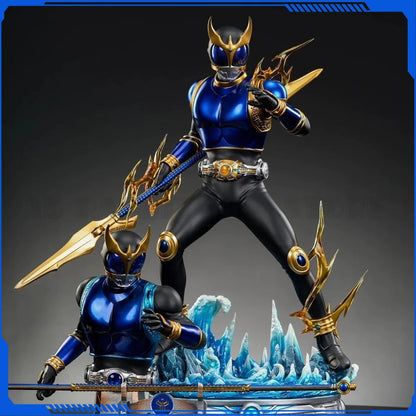 38cm Masked Rider Kuuga Rising Dragon Form Anime Figure Kamen Rider Figurine Collection Statue Model Ornament Room Desk Toy Gift