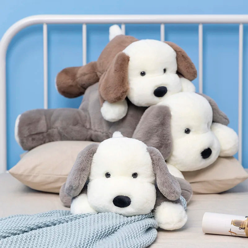 Soft Cute Dog Plushie Stuffed Cartoon Animals Big Ear Puppy Plush Toy Baby Appease Sleep Doll toys for Boy Girl Birthday Gift