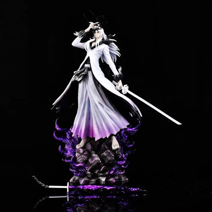 New Anime Bleach Figurine Kurosaki Ichigo Ulquiorra Cifer Action Figures Hollowfication Collection Statue Model Birthday Gifts