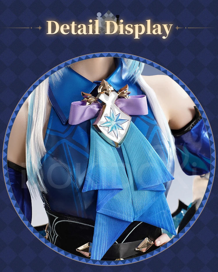 Cerydra Cosplay Costume Game Honkai: Star Rail【S-2XL】DokiDoki-SR HSR Women Halloween Dress Cosplay Cerydra Wings Wig Plus Size