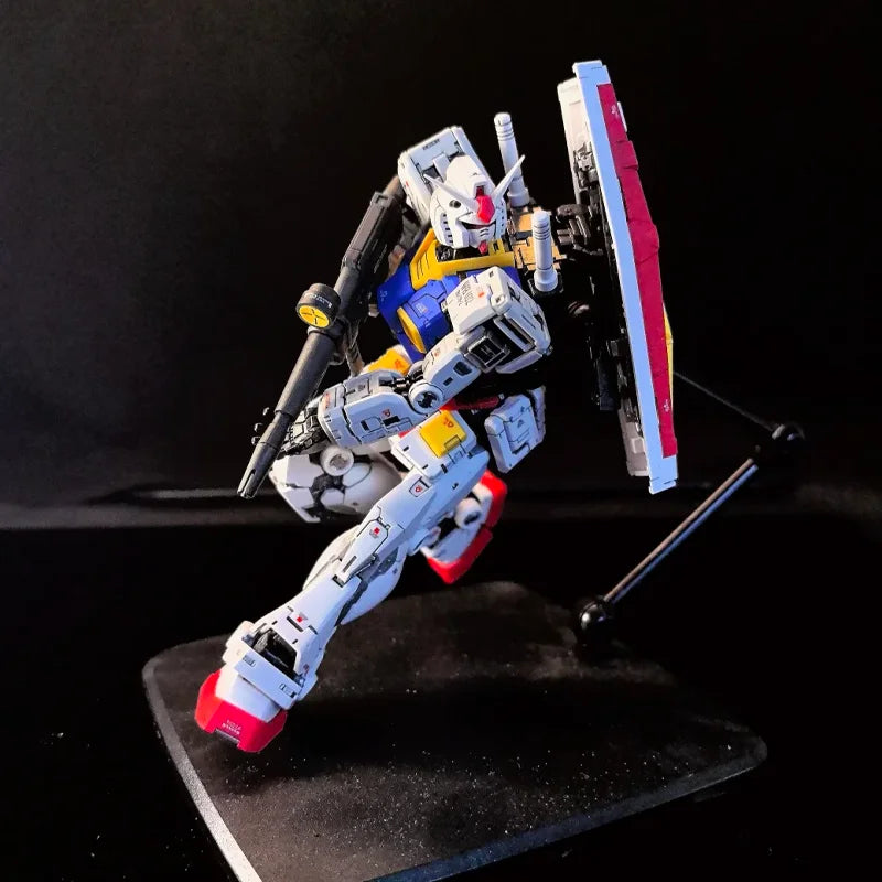 5501 Changlong Rx-78-2 Ver 2.0 RG 1/144 Base Color Assembly Model Kit Rx 78 2 Toys Movable Joints Robot Models Mecha Kids Gift