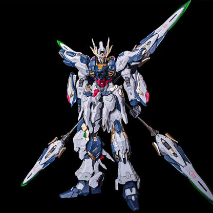 1/100 Apocalypse Series Pre-Assembled Alloy Skeleton Action Figure Mecha Warrior High Detail Detachable Parts Assembly Model Toy