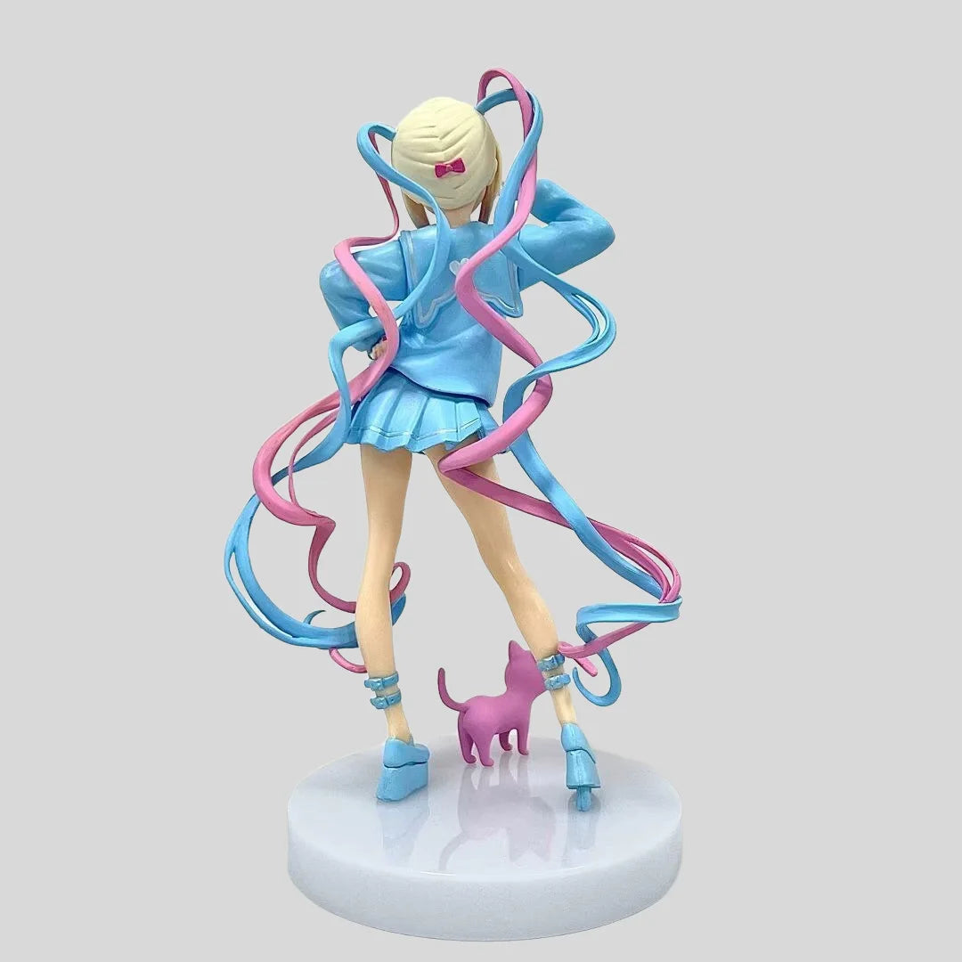 Pretty Girl Super Angel-Chan - Premium Anime Figurine Cute Vtuber Girl Collectible Model Decoration Perfect Gift For Anime