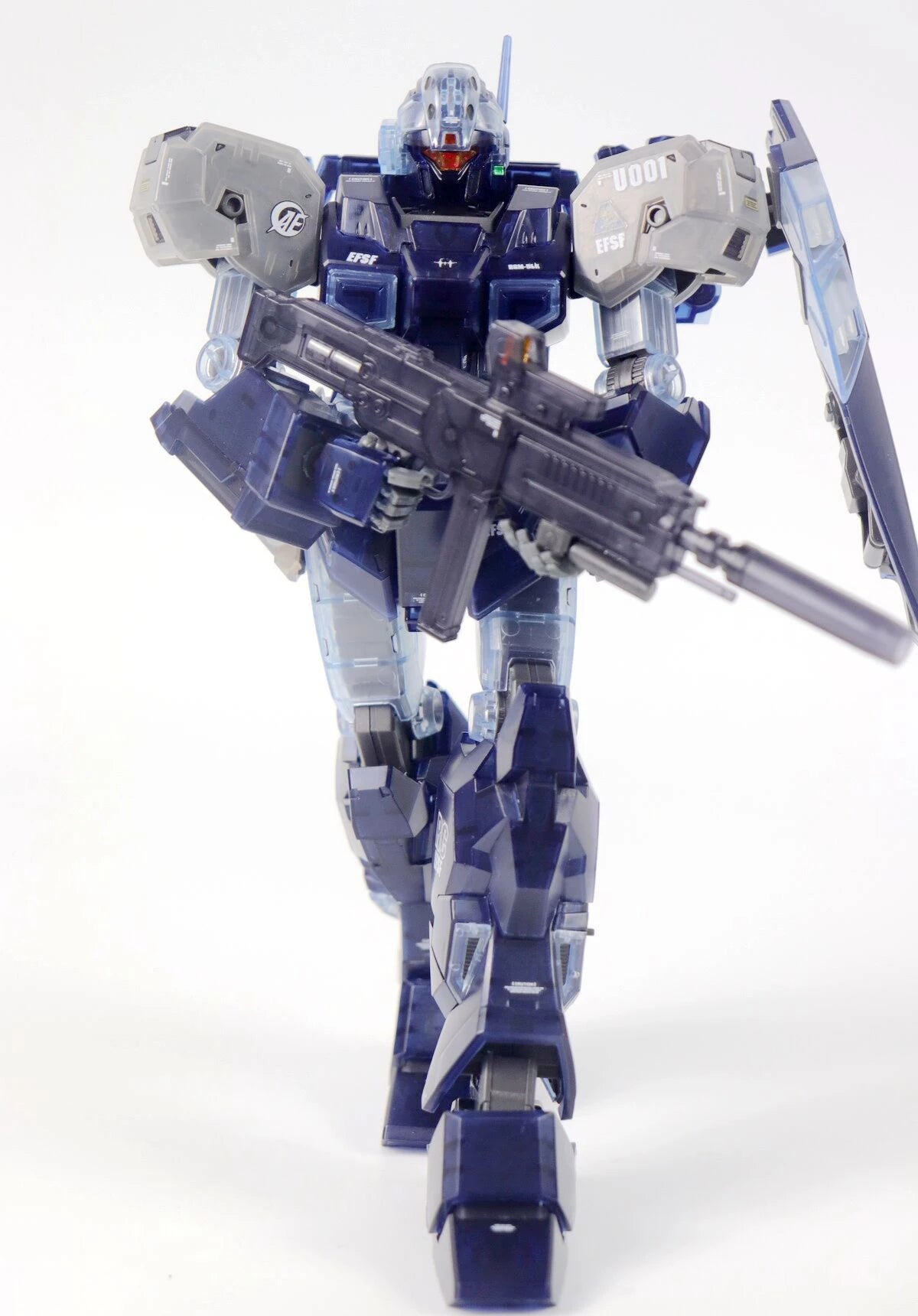 Daban 6641A MG Clear Color Transparent Armor Model Kit 1/100 ABS
