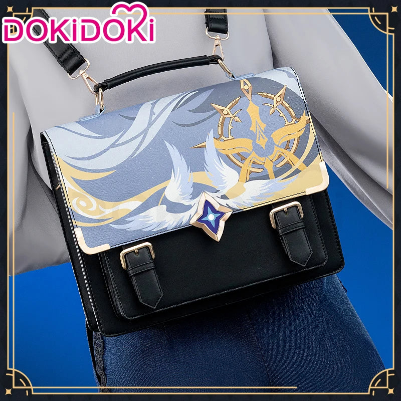 Sunday Elysia Doujin Bag Game Honkai Star Rail DokiDoki Sunday Cosplay Props School Bag HSR Itabag Halloween