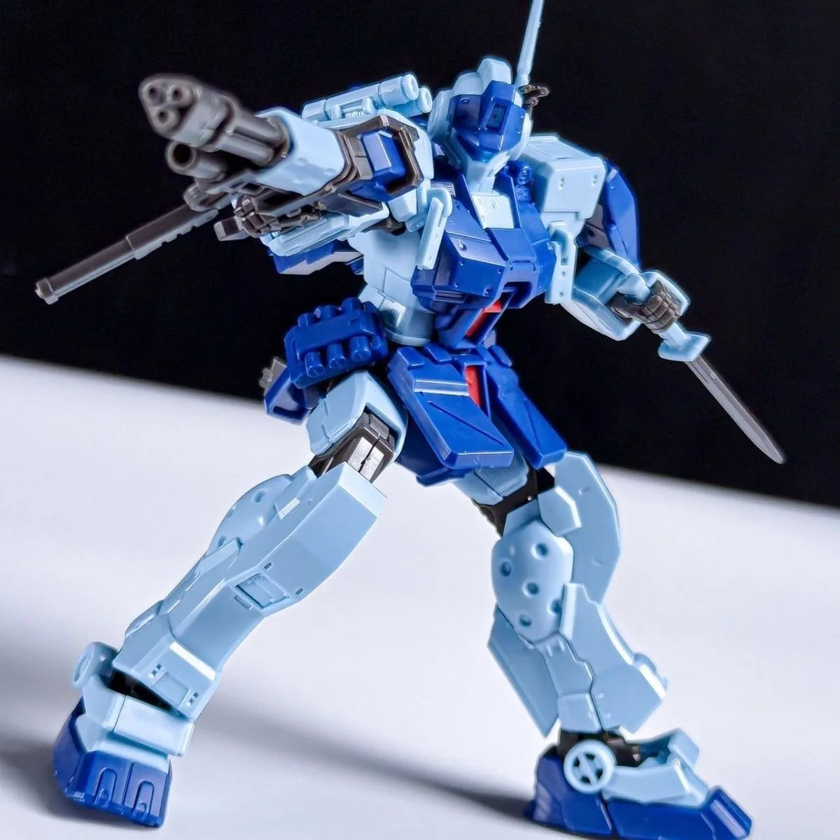 In Stock JMS Model GM Spartan HG 1/144 Assembly Model Kit RGM-79S Toys Snowfield Color Frigid Zone Action Figure Robot Kid Gifts