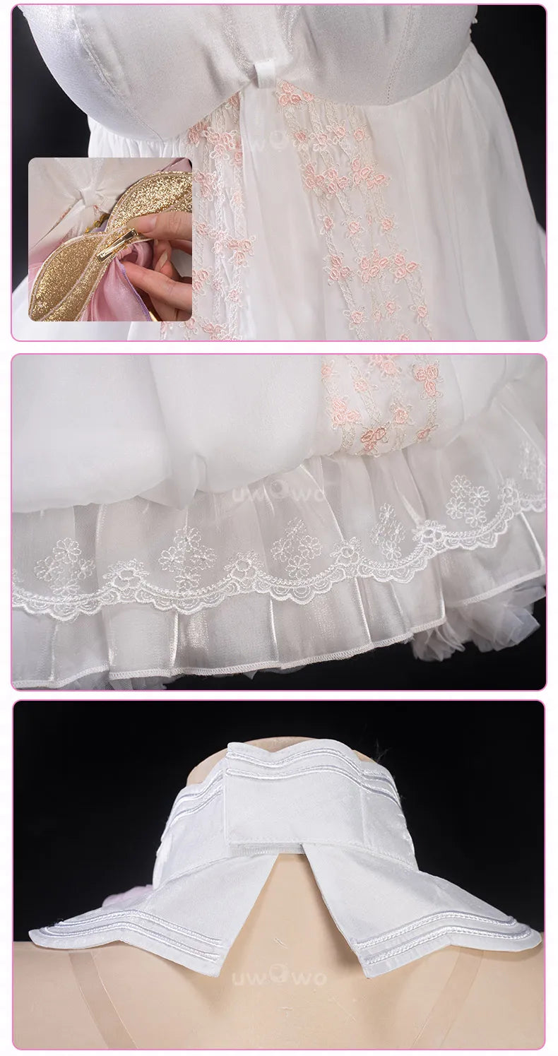 IN STOCK UWOWO Elysia Cosplay Game Honkai Impact 3: Elysia Fanart Blossom Bouquet Cosplay Costume Halloween Costume
