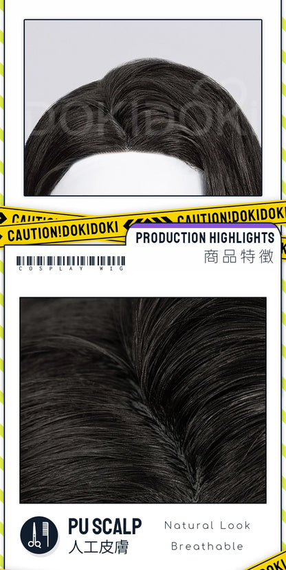 Ishaa Ekkoo Maddiee Aniviaa LeBlancc Cosplay Wig Game Anime DokiDoki Women Men Short Hair Ishaa Cosplay Free Wig Cap