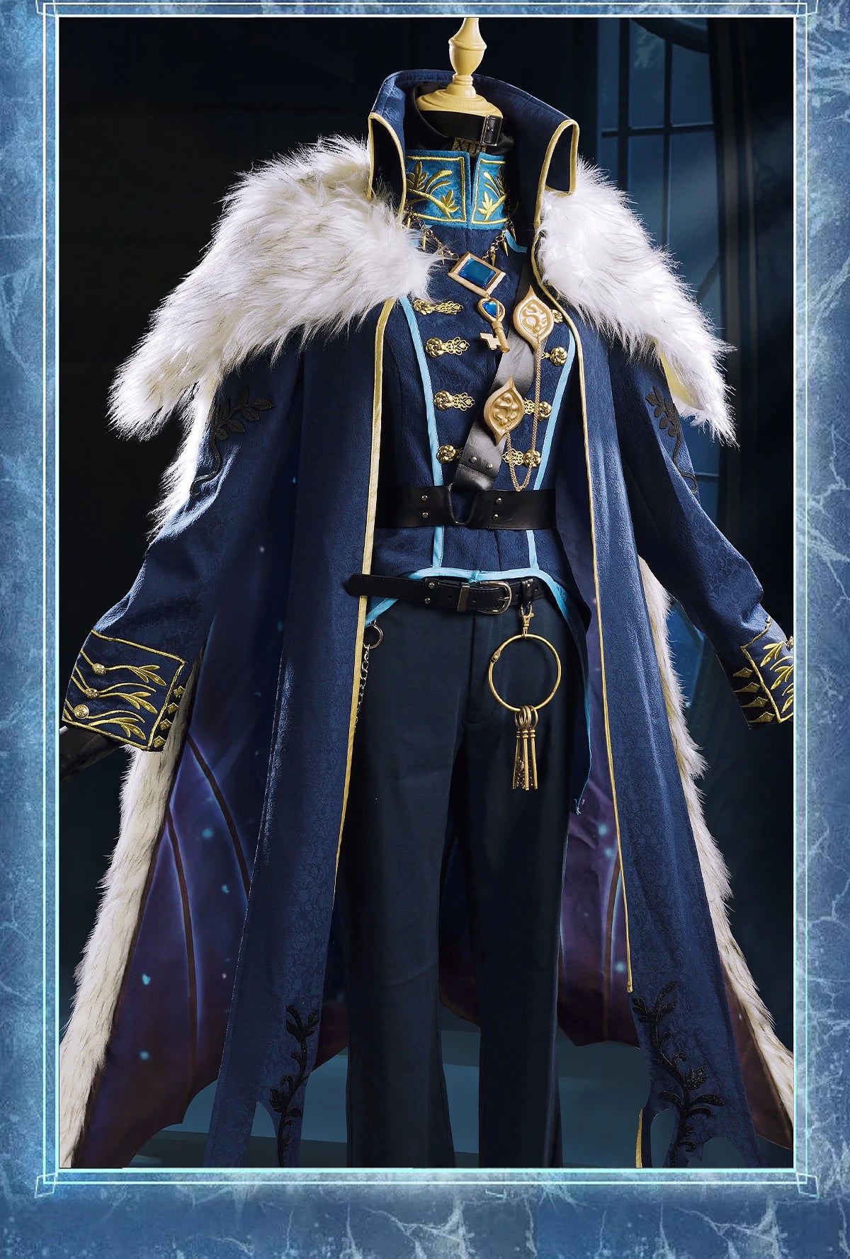 UWOWO Collab Series Game Identity V Prison Warden Hermit Alva Lorenz Cosplay Costume