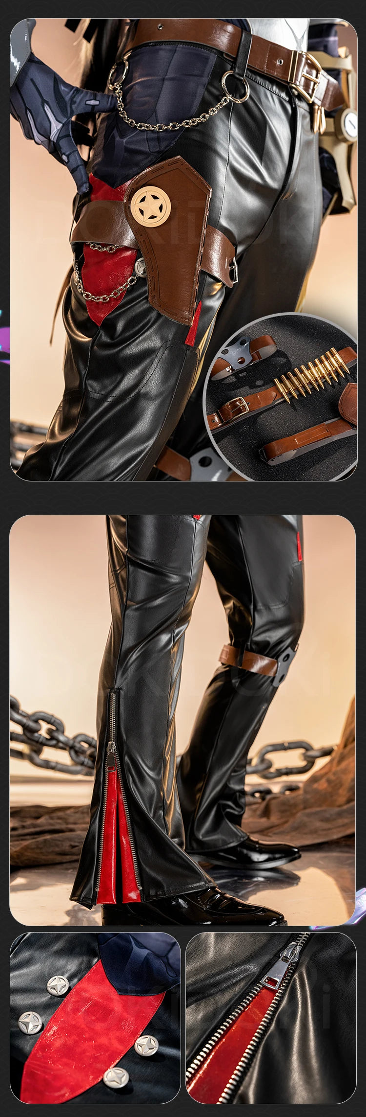 IN STOCK Boothill Cosplay Costume Game Honkai: Star Rail【S-2XL】DokiDoki-SR Men Halloween HSR Boothill Hat Armor Plus Size