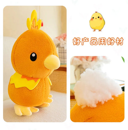 45/60/80CM Big Size Pokemon Torchic Plushies Cartoon Anime Plush Pillow Soft Doll Kawaii Stuffed Plushie Ornament Children Gift