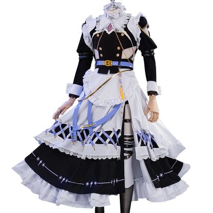 Blade Cosplay Costume Game Nu: Carnival Cosplay【S-2XL】DokiDoki-R Men Sexy Maid Costume Dress Blade Halloween Cosplay Plus Size