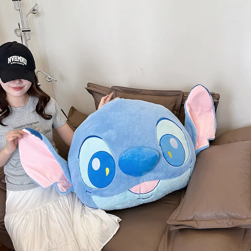 70x110cm Super Big Size Stitch Disney Anime Plush Stuffed Doll Kawaii Lotso Pillow Room Decoration Plushies Holiday Gift