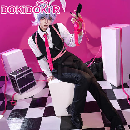 IN STOCK Mikuu Doujin Cosplay Costume【S-3XL】DokiDoki-R Mikku Rabbit Hole Cosplay Costume Men Ver Halloween