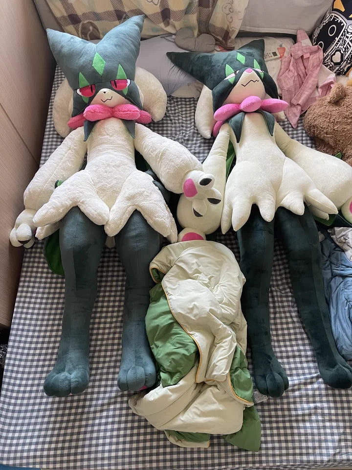 80/170cm Super Big Size Meowscarada Pokemon Anime Plush Stuffed Doll Kawaii Plushies Room Large Pillow Children's Holiday Gift