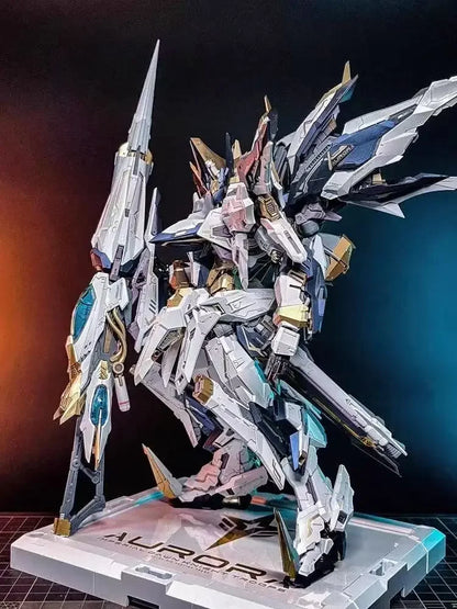 Original Infinite New Star 1/100 Aurora Imperial Dawn Knight Troops Alloy Die Casting Frame Model Halloween Gift