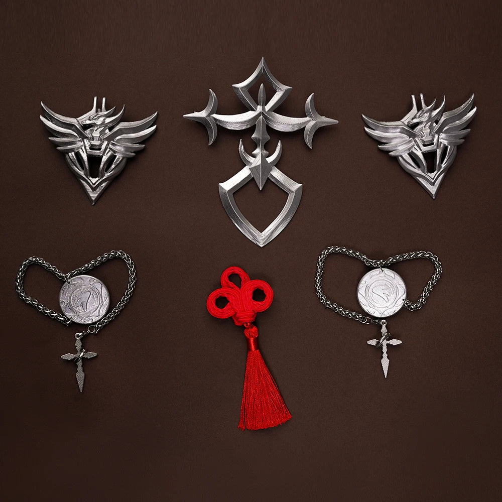 iCoser Arknights Exusiai The New Covenant Cosplay Costume Wig Uniform Luminous Headwear Halloween Party for Women Girls Carnival