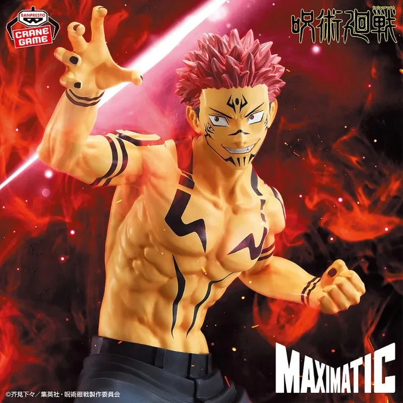 Bandai In Stock Original Banpresto Jujutsu Kaisen Ryomen Sukuna Pvc 21Cm Anime Action Figure Model Collection Boxed Toys Gifts