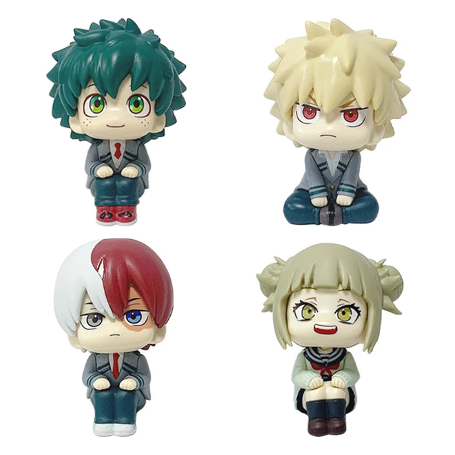 21cm Boku no Hero Academia Anime Figure Bakugo Katsuki Action Figure Midoriya Izuku/Todoroki Shoto Figurine PVC Collection Toys