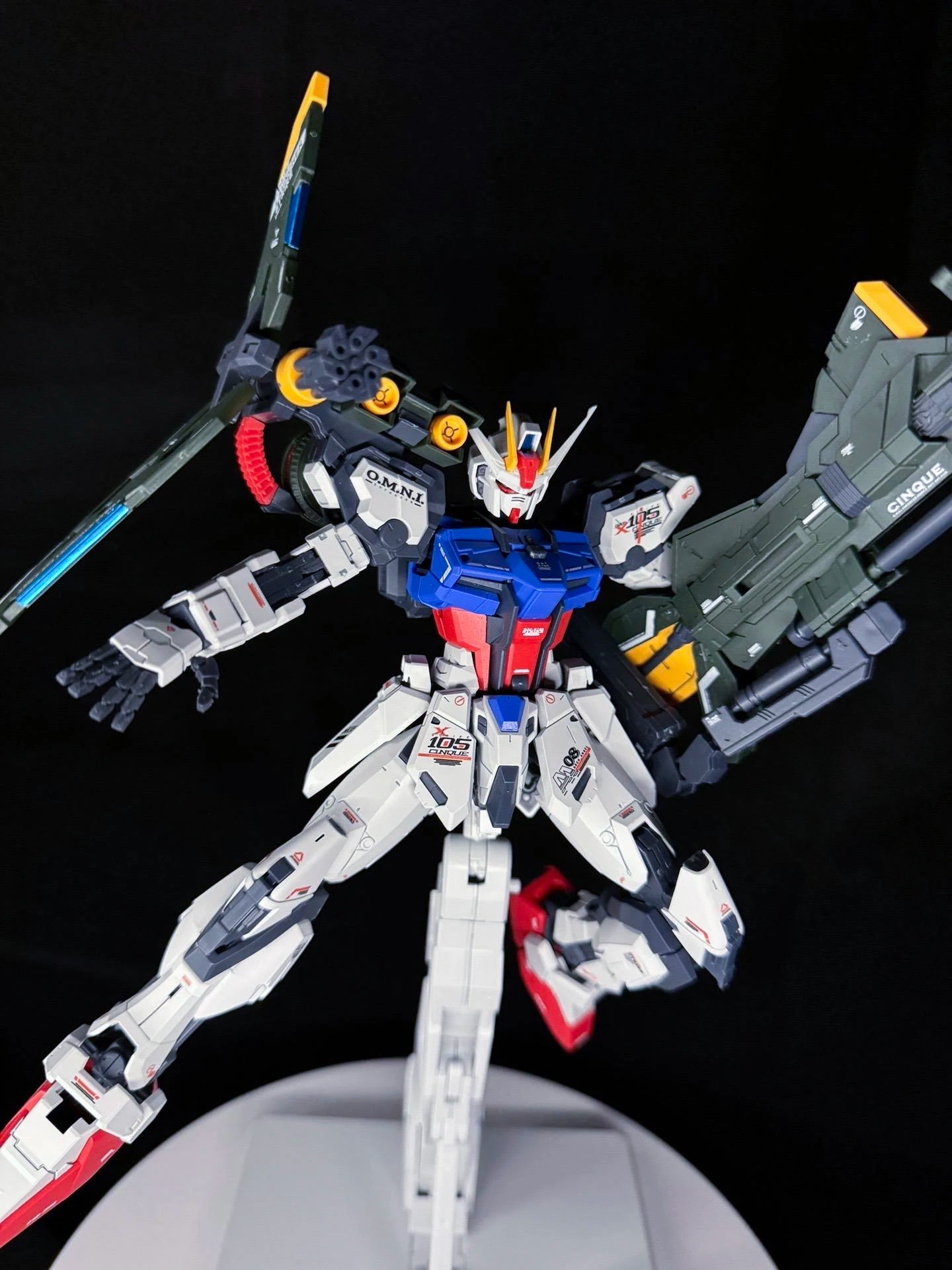 Bandai WUJI Model Launcher Strike MG ATH-002 1/100 ABS