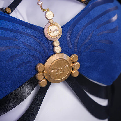 Wuthering Waves Galbrena Cosplay Costume Wig Uniform Outfit Jacket Carnival Halloween Party for Women Girls Role Play Cos Props