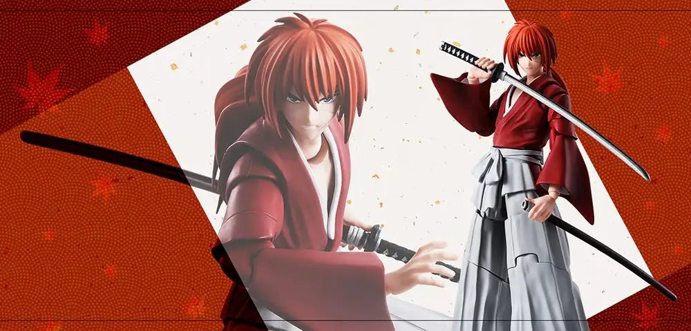 Bandai S.H.Figuarts Rurouni Kenshin Himura Kenshin 13.5cm PVC Model