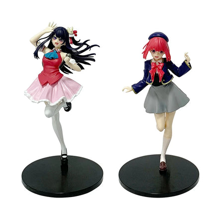 21cm [OSHI NO KO] Anime Figure Idol Singer Hoshino Ai Action Figure Kawaii Star Arima Kana Figurine PVC Collection Model Toys