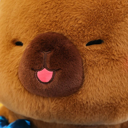 Plush Capybara Boxing Toy Stuffed Animal Cute Cuddly Pillow Decor for Kids Birthday Xmas Gift Wholesale Plush Toy Stuffed Animal