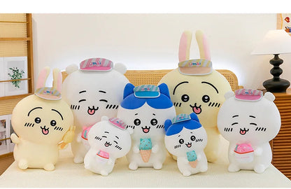 45/55/65cm Big Size Chiiwanime Plush Stuffed Doll Kawaii Room Decoration Hachiware Plushies Pillow Ornaments Holiday Gifts