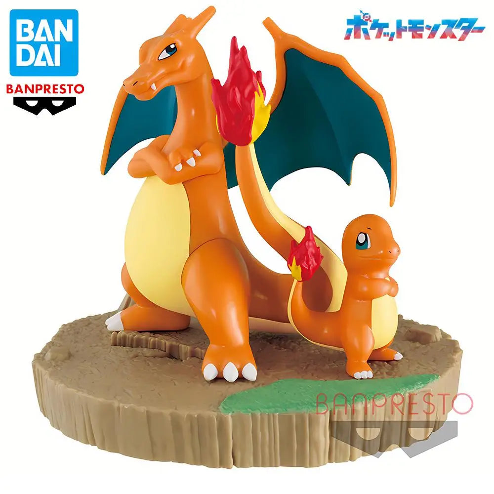 Banpresto Pokemon Charmander Charizard Pikachu Figures 9-14cm PVC