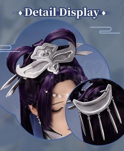 IN STOCK Jinshi Moon Fairy Cosplay Costume Anime The Apothecary Diaries【XS-4XL】DokiDoki-R Halloween Costume Jinshi Plus Size