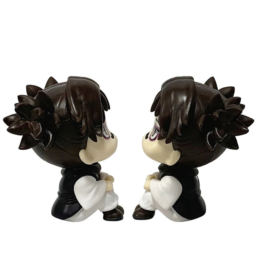 10cm Jujutsu Kaisen Anime Figure Look Up Chousou Action Figure Q Version Satoru Gojo/Geto Suguru Figurine PVC Collection Toys