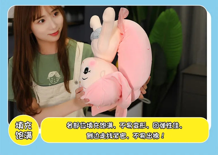 Hot 45-120cm Cartoon Kawaii Gaint Mermaid Plush Doll Pillow Colorful Beautiful Ocean Mermaid Plush Toy for Girls Christmas Gift