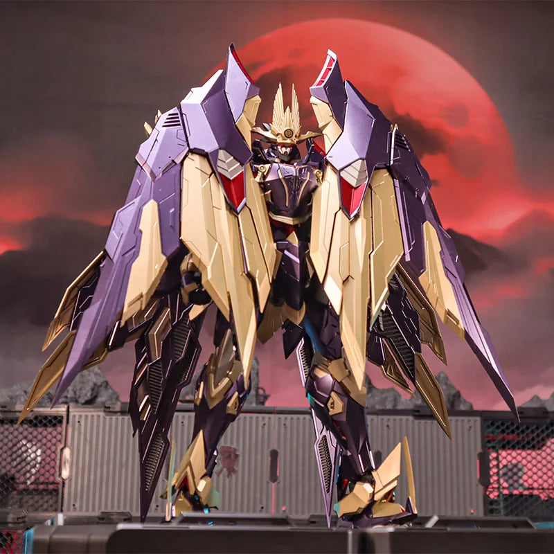 Scale Hot General Mighty Series Alloy Painted Magnetic Armor Mecha Model Action Figure Gift