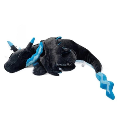 50cm Big Size Pokemon Black Charizard Sleeping Anime Plush Stuffed Doll Room Decoration Plushies Pillow Ornaments Children Gift