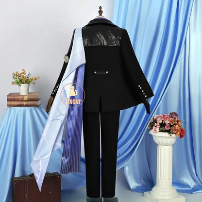 Zenless Zone Zero Hugo Cosplay Costume Wig Hat Mockingbird New Eridu Hugo Vlad Ravenlock Halloween Party for Women Men Cos Props