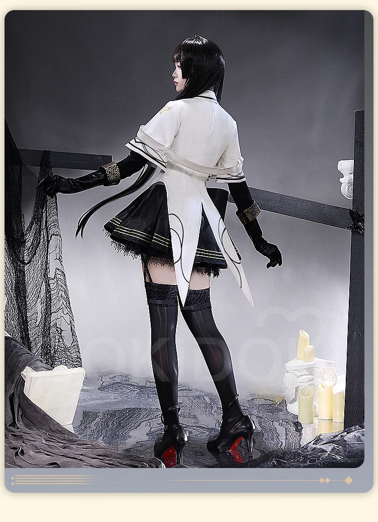 IN STOCK Arturia Virtuosa Cosplay Costume Game Arknights Cosplay DokiDoki-SR Virtuosa Cosplay Arturia Giallo Women Costume